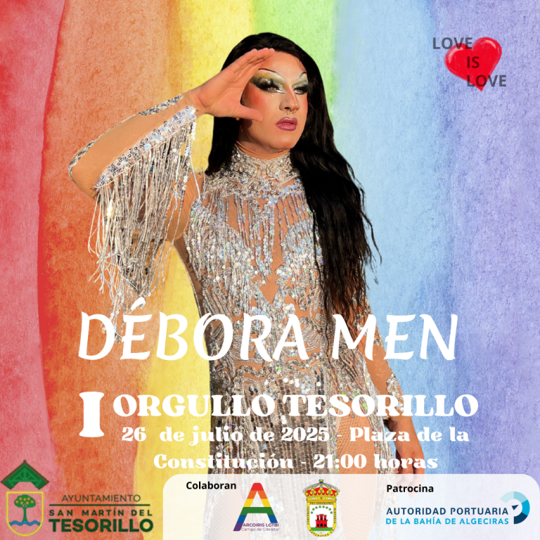 ¡Débora Man en el I Orgullo de San Martín del Tesorillo!.