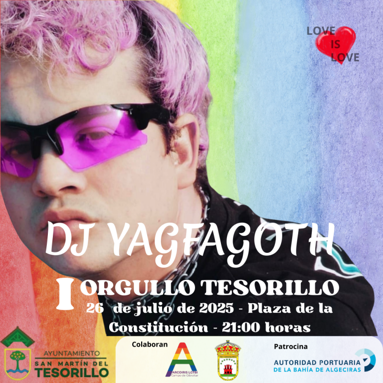 ¡Este sábado la lía «DJ YOGFAGOTH» en San Martín del Tesorillo!