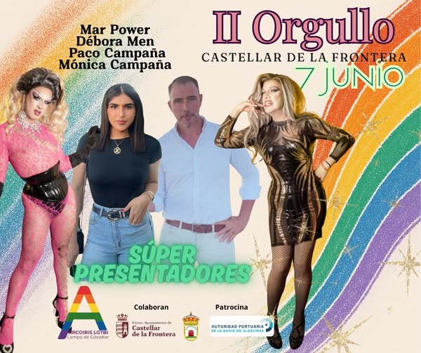 Llega el II Orgullo LGTBI de Castellar de la Frontera!.